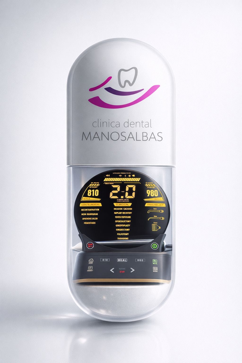 Láser Gemini EVO — Clínica Dental Manosalbas